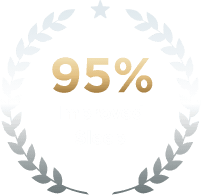 95% badge